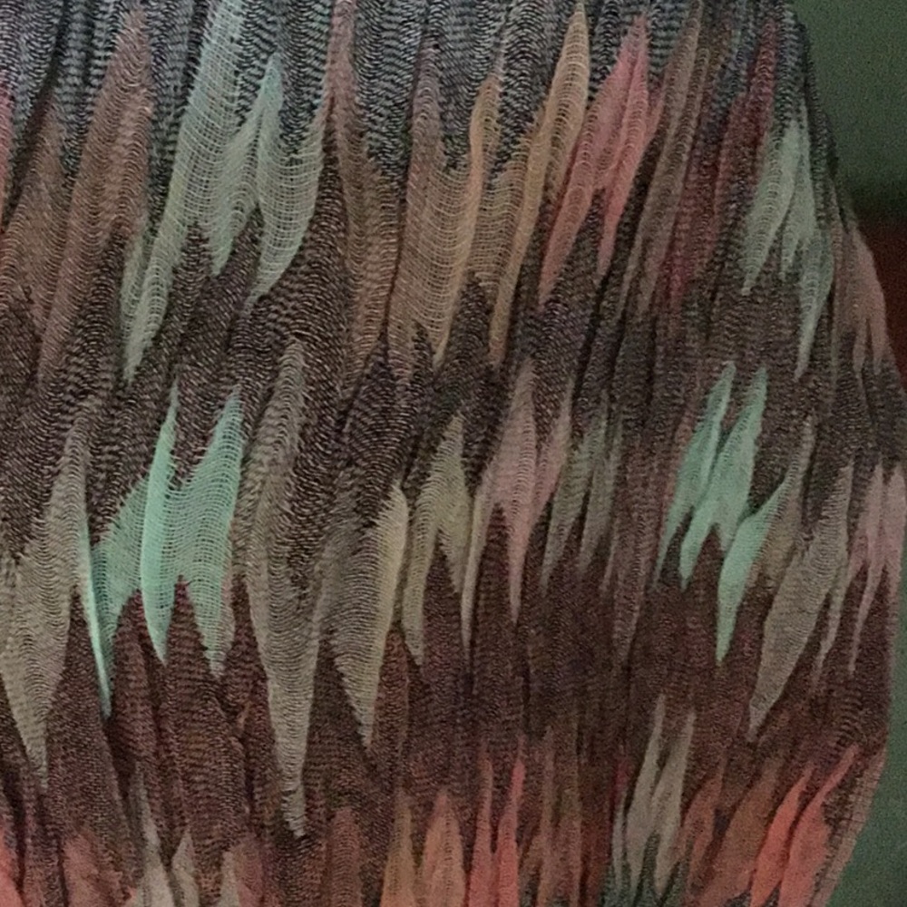 Large Multi Colored Scarf - image 2